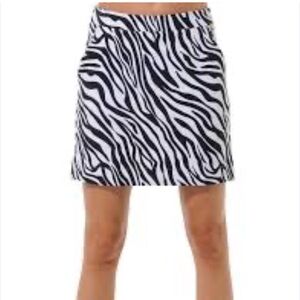 Zebra Print Women's golf Skort